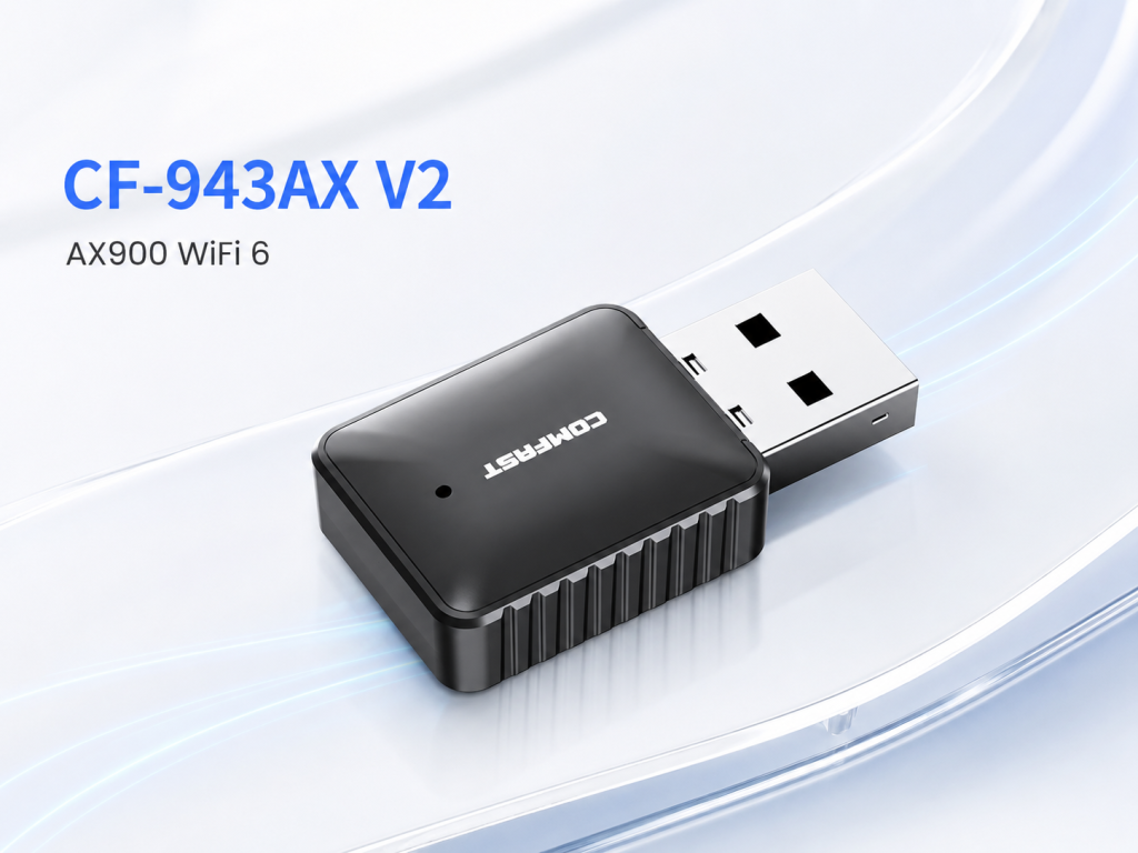 COMFAST CF-943AX V2: A Compact AX900 WiFi 6 USB Adapter for Fast, Simple, and Reliable Wireless Access